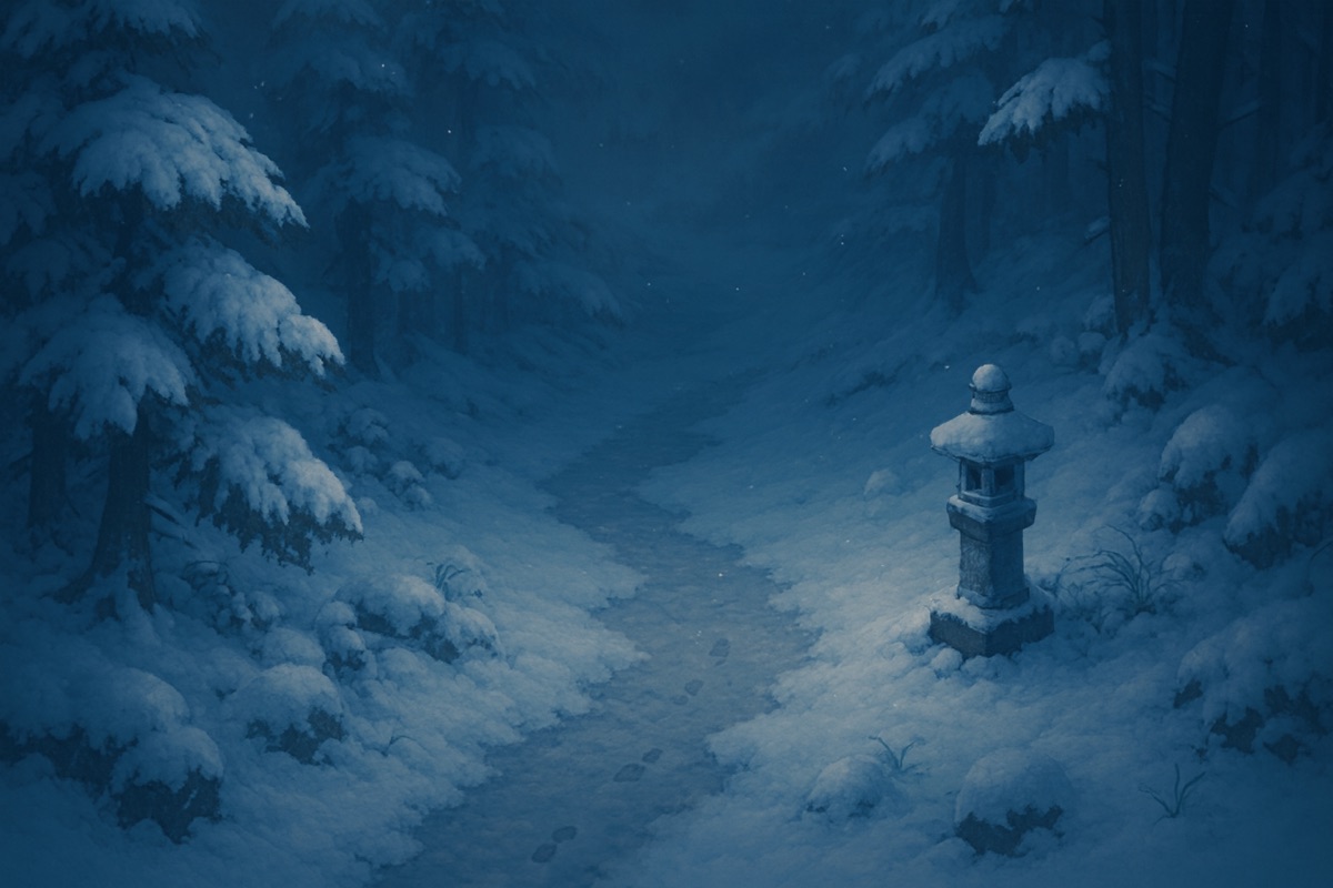 雪の峠